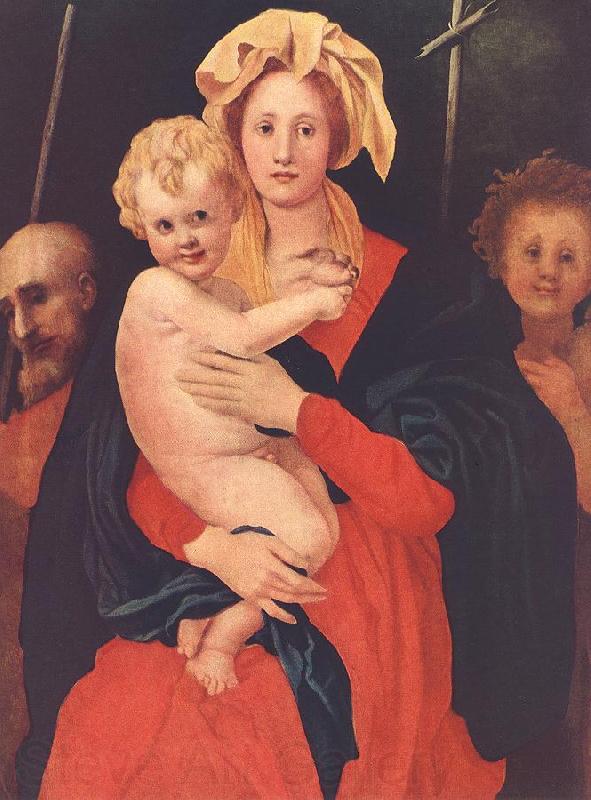 Pontormo, Jacopo Madonna and Child with St. Joseph and Saint John the Baptist